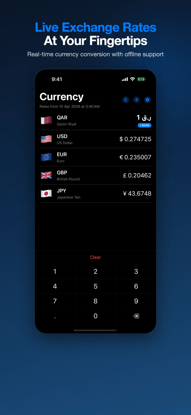 Live Rates